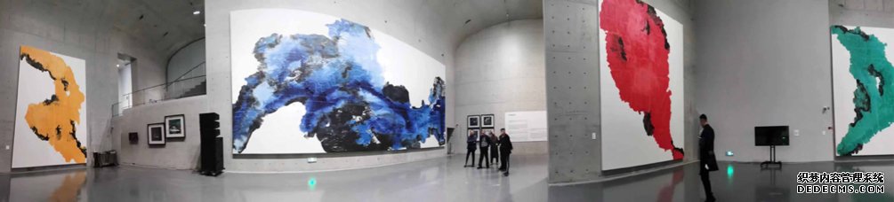 沪上最大绘画作品在龙美术馆（西岸馆）展出